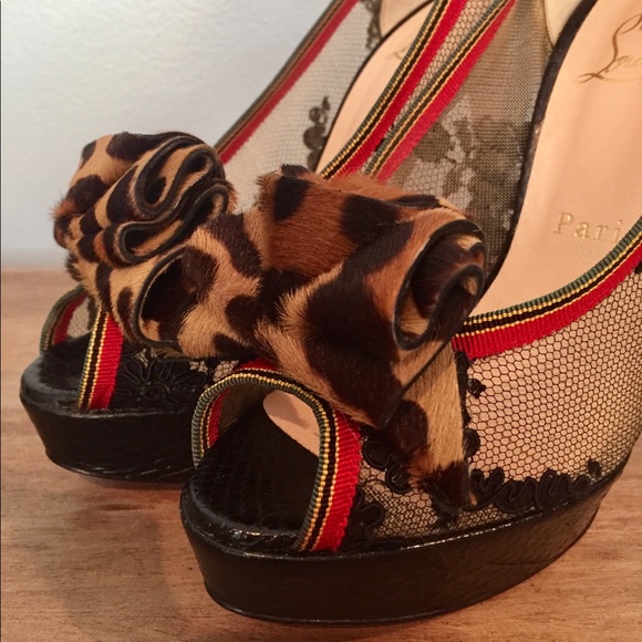 EUC Christian Louboutin Frutti Frutti 35.5 - Picture 5 of 7
